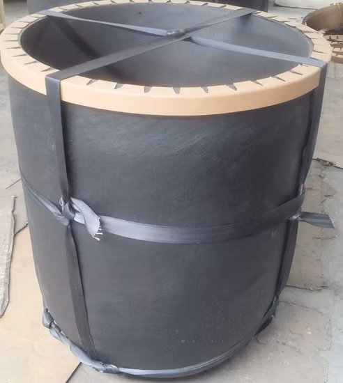 Cadinho refratário de carboneto de silício Sagger SiC grafite