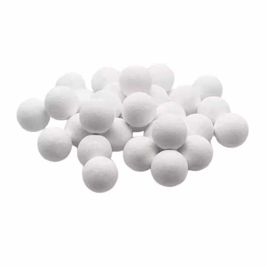 Esfera de moagem de alta pureza Al2O3 por atacado 92% 95% 99% bolas de embalagem de cerâmica de alumina para uso de enchimento industrial