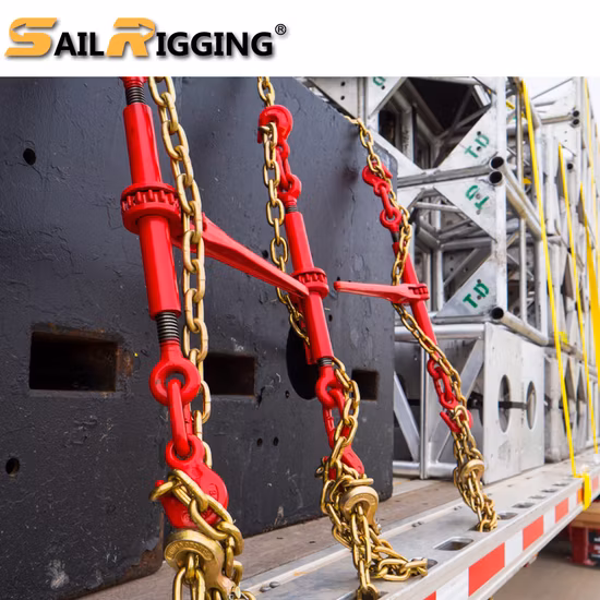 Alavanca de Corrente Rigging Ferragem Catraca Dobrável Forjada Fichário de Carga